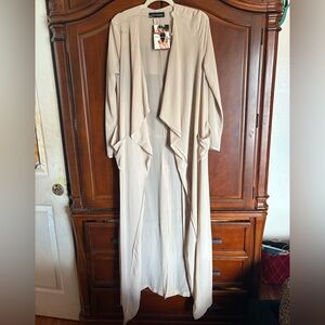 Naked Wardrobe Blush Duster Cardigan
